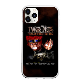 Чехол для iPhone 11 Pro Max матовый с принтом Two Piece. ESCAPE FROM PRISON в Кировске, Силикон |  | anime | manga | monkey d. luffy | one piece | аниме | арудж | бейзил хокинс | большой куш | ван пис | вон пис | луфи | луффи | манга | манки д. луффи | пират | ророноа зоро | скретчмен апу | соломенная шляпа