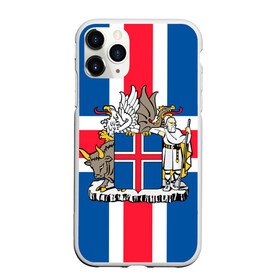 Чехол для iPhone 11 Pro Max матовый с принтом Флаг и Герб Исландии в Кировске, Силикон |  | бык | герб | грифон | дракон | исландии | исландия | коровы | красный | линии | орел | пастух | синий | флаг