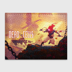Обложка для студенческого билета с принтом Dead Cells ГГ в Кировске, натуральная кожа | Размер: 11*8 см; Печать на всей внешней стороне | cell | cells | dead | dead cells | game | gamer | games | metroidvania | roguelike | игра | игры