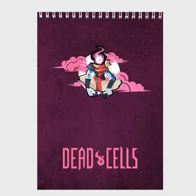 Скетчбук с принтом Dead Cells Pink в Кировске, 100% бумага
 | 48 листов, плотность листов — 100 г/м2, плотность картонной обложки — 250 г/м2. Листы скреплены сверху удобной пружинной спиралью | cell | cells | dead | dead cells | game | gamer | games | metroidvania | roguelike | игра | игры