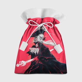 Подарочный 3D мешок с принтом Lady Maria в Кировске, 100% полиэстер | Размер: 29*39 см | bloodborne | game | games | stranger | бладборн | игра | игры | леди мария | соулс | странник