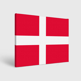 Холст прямоугольный с принтом Дания | Флаг Дании в Кировске, 100% ПВХ |  | Тематика изображения на принте: белый | герб | государство | дании | дания | знак | красный | крест | линии | символика | страна | флаг