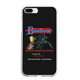 Чехол для iPhone 7Plus/8 Plus матовый с принтом Bloodborne 8 bit в Кировске, Силикон | Область печати: задняя сторона чехла, без боковых панелей | 8 bit | 8 бит | bloodborne | game | games | stranger | бладборн | игра | игры | соулс | странник