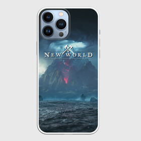 Чехол для iPhone 13 Pro Max с принтом New World в Кировске,  |  | fantasy | fantasy game | fantasy mmorpg | mmorpg | new world | new world online | online game | горы | игра | океан