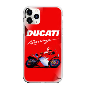 Чехол для iPhone 11 Pro Max матовый с принтом DUCATI / ДУКАТИ / RACING в Кировске, Силикон |  | Тематика изображения на принте: ducati | motorcycle | motosport | racing | speed | sport | байк. | гонки | двигатель | дукати | мото | мотокросс | мотоспорт | мототриал | мотоцикл | скорость | спорт