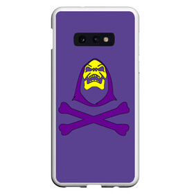 Чехол для Samsung S10E с принтом Skeletor | Скелетор (2) в Кировске, Силикон | Область печати: задняя сторона чехла, без боковых панелей | grayskull | he man | skeletor | властелины вселенной | персонажи | скелет | скелетор