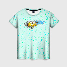 Женская футболка 3D с принтом Орел в Кировске, 100% полиэфир ( синтетическое хлопкоподобное полотно) | прямой крой, круглый вырез горловины, длина до линии бедер | eagle | орел | орленок | орлиный взгляд | птица | птичка | хищная птица