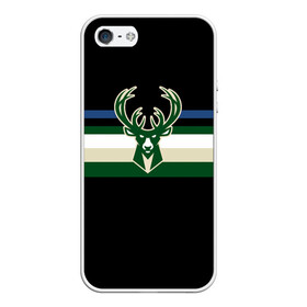 Чехол для iPhone 5/5S матовый с принтом Milwaukee Bucks форма. Statement Edition в Кировске, Силикон | Область печати: задняя сторона чехла, без боковых панелей | basketball | edition | milwaukee bucks | sport | statement | бакс | баскетбол | милуоки | спорт | форма