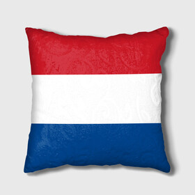 Подушка 3D с принтом Нидерланды (Голландия) Флаг в Кировске, наволочка – 100% полиэстер, наполнитель – холлофайбер (легкий наполнитель, не вызывает аллергию). | состоит из подушки и наволочки. Наволочка на молнии, легко снимается для стирки | голандия | голландия | голландия герб | голландия флаг | недерланды | недирланды | нидерланды | нидерланды герб | нидерланды флаг | нидирланды | флаг | флаг голландии | флаг нидерландов