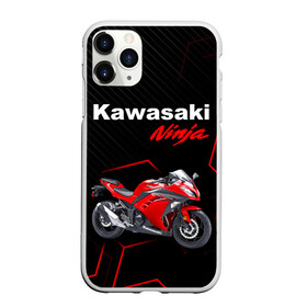 Чехол для iPhone 11 Pro Max матовый с принтом KAWASAKI NINJA /  КАВАСАКИ в Кировске, Силикон |  | Тематика изображения на принте: kawasaki | motorcycle | motosport | ninja | racing | speed | sport | байк | гонки | двигатель | кавасаки | мото | мотокросс | мотоспорт | мототриал | мотоцикл | нинзя. | скорость | спорт