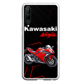 Чехол для Honor P30 с принтом KAWASAKI NINJA /  КАВАСАКИ в Кировске, Силикон | Область печати: задняя сторона чехла, без боковых панелей | kawasaki | motorcycle | motosport | ninja | racing | speed | sport | байк | гонки | двигатель | кавасаки | мото | мотокросс | мотоспорт | мототриал | мотоцикл | нинзя. | скорость | спорт