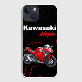 Чехол для iPhone 13 с принтом KAWASAKI NINJA    КАВАСАКИ в Кировске,  |  | kawasaki | motorcycle | motosport | ninja | racing | speed | sport | байк | гонки | двигатель | кавасаки | мото | мотокросс | мотоспорт | мототриал | мотоцикл | нинзя. | скорость | спорт