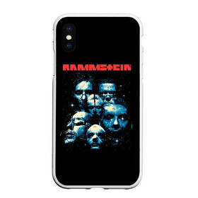 Чехол для iPhone XS Max матовый с принтом Rammstine band в Кировске, Силикон | Область печати: задняя сторона чехла, без боковых панелей | Тематика изображения на принте: alternative | metall | music | rammstein | rock | альтернатива | кристиан лоренц | кристоф шнайдер | металл | музыка | оливер ридель | пауль ландерс | раммштайн | рамштайн | рамштэйн | рихард круспе | рок