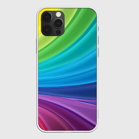 Чехол для iPhone 12 Pro Max с принтом Радуга в Кировске, Силикон |  | абстракция | летний | много цветов | радуга | радужный | разноцветный | сочный | яркий