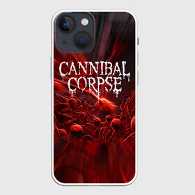 Чехол для iPhone 13 mini с принтом Blood Cannibal Corpse | Труп Каннибала (Z) в Кировске,  |  | cannibal | cannibal corpse | corpse | death metal | deathgrind | алекс уэбстер | брутальный дэт метал | дэт метал | дэтграйнд | пол мазуркевич | роб барретт | труп каннибала