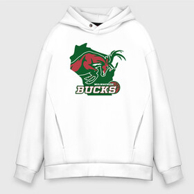 Мужское худи Oversize хлопок с принтом Milwaukee Bucks в Кировске, френч-терри — 70% хлопок, 30% полиэстер. Мягкий теплый начес внутри —100% хлопок | боковые карманы, эластичные манжеты и нижняя кромка, капюшон на магнитной кнопке | basketball | bucks | giannis | milwaukee | mvp | nba | ntetokounmpo | sport | streetball | адетокумбо | бакс | баскетбол | игра | милуоки | мяч | нба | олень | спорт | стритбол | тренер | чемпион | янис