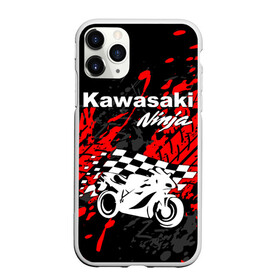 Чехол для iPhone 11 Pro матовый с принтом KAWASAKI NINJA / КАВАСАКИ в Кировске, Силикон |  | Тематика изображения на принте: kawasaki | motorcycle | motosport | ninja | racing | speed | sport | байк | гонки | двигатель | кавасаки | мото | мотокросс | мотоспорт | мототриал | мотоцикл | нинзя. | скорость | спорт