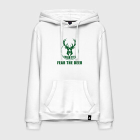 Мужская толстовка хлопок с принтом Fear The Deer в Кировске, френч-терри, мягкий теплый начес внутри (100% хлопок) | карман-кенгуру, эластичные манжеты и нижняя кромка, капюшон с подкладом и шнурком | Тематика изображения на принте: antetokounmpo | basketball | bucks | giannis | milwaukee | mvp | nba | sport | streetball | адетокумбо | бакс | баскетбол | игра | милуоки | мяч | нба | олень | спорт | стритбол | тренер | чемпион | янис