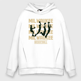 Мужское худи Oversize хлопок с принтом Milwaukee Basketball в Кировске, френч-терри — 70% хлопок, 30% полиэстер. Мягкий теплый начес внутри —100% хлопок | боковые карманы, эластичные манжеты и нижняя кромка, капюшон на магнитной кнопке | antetokounmpo | basketball | bucks | giannis | milwaukee | mvp | nba | sport | streetball | адетокумбо | бакс | баскетбол | игра | милуоки | мяч | нба | олень | спорт | стритбол | тренер | чемпион | янис