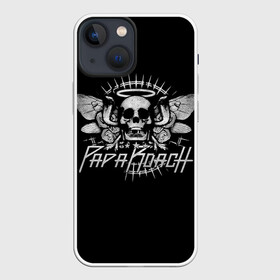 Чехол для iPhone 13 mini с принтом Череп Папа Роуч в Кировске,  |  | alternative | metall | music | papa roach | rock | альтернатива | металл | музыка | папа роач | папа роуч | папа таракан | рок