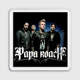 Магнит 55*55 с принтом Papa Roach band в Кировске, Пластик | Размер: 65*65 мм; Размер печати: 55*55 мм | Тематика изображения на принте: alternative | metall | music | papa roach | rock | альтернатива | джекоби шэддикс | джерри хортон | дэйв бакнер | металл | музыка | папа роач | папа роуч | папа таракан | рок | тобин эсперанс | тони палермо