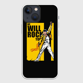 Чехол для iPhone 13 mini с принтом We will rock you в Кировске,  |  | alternative | metall | music | queen | qween | rock | альтернатива | квин | куин | металл | музыка | рок | фредди меркьюри