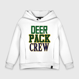 Детское худи Oversize хлопок с принтом Deer Pack Crew в Кировске, френч-терри — 70% хлопок, 30% полиэстер. Мягкий теплый начес внутри —100% хлопок | боковые карманы, эластичные манжеты и нижняя кромка, капюшон на магнитной кнопке | antetokounmpo | basketball | bucks | giannis | milwaukee | mvp | nba | sport | streetball | адетокумбо | бакс | баскетбол | игра | милуоки | мяч | нба | олень | спорт | стритбол | тренер | чемпион | янис