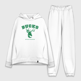 Женский костюм хлопок Oversize с принтом Bucks   Champions в Кировске,  |  | antetokounmpo | basketball | bucks | giannis | milwaukee | mvp | nba | sport | streetball | адетокумбо | бакс | баскетбол | игра | милуоки | мяч | нба | олень | спорт | стритбол | тренер | чемпион | янис