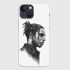 Чехол для iPhone 13 mini с принтом ASAP ROCKY | АСАП (+спина) (Z) в Кировске,  |  | asap | asap rocky | hip hop | rakim mayers | асап | музыка | раким майерс | хип хоп