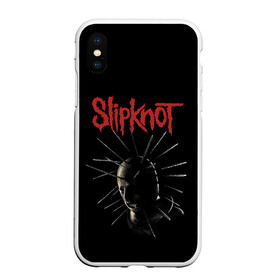 Чехол для iPhone XS Max матовый с принтом CRAIG JONES | SLIPKNOT (Z) в Кировске, Силикон | Область печати: задняя сторона чехла, без боковых панелей | Тематика изображения на принте: craig michael jones | rock | slipknot | крэг джонс | петля | рок | скользящий узел | слипкнот | тяжелый рок | удавка