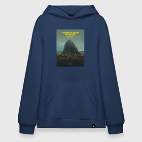 Худи SuperOversize хлопок с принтом TWENTY ONE PILOTS | POSTER (Z) в Кировске, 70% хлопок, 30% полиэстер, мягкий начес внутри | карман-кенгуру, эластичная резинка на манжетах и по нижней кромке, двухслойный капюшон
 | 21 pilots | 21p | bandito | blurryface | chlorine | joshua | ned | poster | top | trench | twenty one pilots | tyler | бандито | нэд | постер | тренч