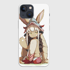 Чехол для iPhone 13 mini с принтом Nanachi в Кировске,  |  | Тематика изображения на принте: anime | made in abyss | nanachi | reg | аниме | нанати | наначи | ражденный в бездне | рег