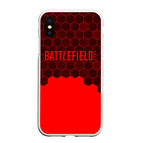 Чехол для iPhone XS Max матовый с принтом Battlefield 2042 - Hexagon в Кировске, Силикон | Область печати: задняя сторона чехла, без боковых панелей | 2042 | battle | battlefield | fps | game | games | logo | portal | royale | shooter | батлфилд | битва | игра | игры | королевская | лого | портал | соты | шутер