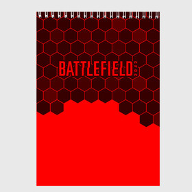 Скетчбук с принтом Battlefield 2042 - Hexagon в Кировске, 100% бумага
 | 48 листов, плотность листов — 100 г/м2, плотность картонной обложки — 250 г/м2. Листы скреплены сверху удобной пружинной спиралью | Тематика изображения на принте: 2042 | battle | battlefield | fps | game | games | logo | portal | royale | shooter | батлфилд | битва | игра | игры | королевская | лого | портал | соты | шутер