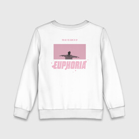 Детский свитшот хлопок с принтом EUPHORIA | BTS | PINK Edition  в Кировске, 100% хлопок | круглый вырез горловины, эластичные манжеты, пояс и воротник | bighit | bts | butter | k pop | love yourself | music | битиэс | бойсбенд | бтс | кейпоп | корея | чимин | эйфория