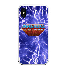 Чехол для iPhone XS Max матовый с принтом Masters of the Universe | Logo | Лого (Z) в Кировске, Силикон | Область печати: задняя сторона чехла, без боковых панелей | he man | logo | masters of the universe | mult | she ra | властелины вселенной | лого | логотип | мульт | мультфильм