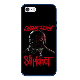 Чехол для iPhone 5/5S матовый с принтом CHRIS FENH | SLIPKNOT | СЛИПКНОТ (Z) в Кировске, Силикон | Область печати: задняя сторона чехла, без боковых панелей | chris fenh | rock | slipknot | крис фенх | петля | рок | скользящий узел | слипкнот | тяжелый рок | удавка