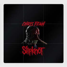 Магнитный плакат 3Х3 с принтом CHRIS FENH | SLIPKNOT | СЛИПКНОТ (Z) в Кировске, Полимерный материал с магнитным слоем | 9 деталей размером 9*9 см | Тематика изображения на принте: chris fenh | rock | slipknot | крис фенх | петля | рок | скользящий узел | слипкнот | тяжелый рок | удавка