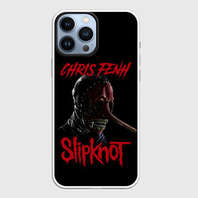 Чехол для iPhone 13 Pro Max с принтом CHRIS FENH | SLIPKNOT | СЛИПКНОТ (Z) в Кировске,  |  | Тематика изображения на принте: chris fenh | rock | slipknot | крис фенх | петля | рок | скользящий узел | слипкнот | тяжелый рок | удавка