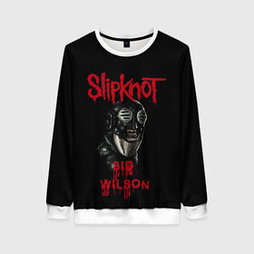 Женский свитшот 3D с принтом SID WILSON | SLIPKNOT | СЛИПКНОТ (Z) в Кировске, 100% полиэстер с мягким внутренним слоем | круглый вырез горловины, мягкая резинка на манжетах и поясе, свободная посадка по фигуре | rock | sid wilson | slipknot | петля | рок | сид вилсон | скользящий узел | слипкнот | тяжелый рок | удавка