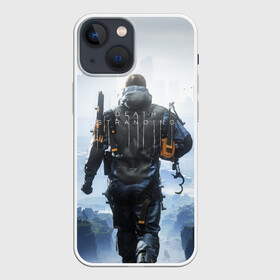 Чехол для iPhone 13 mini с принтом Сэм Бриджес DS в Кировске,  |  | death stranding | games | hideo kojima | higgs | mads mikkelsen | norman reedus | sam bridges | игры | мадс миккельсен | норман ридус | хиггс | хидео кодзима