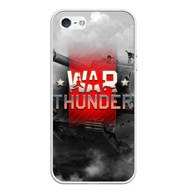 Чехол для iPhone 5/5S матовый с принтом WAR THUNDER / ВАР ТАНДЕР  в Кировске, Силикон | Область печати: задняя сторона чехла, без боковых панелей | game | war thunder | warthunder | world of tanks | wot | вар тандер | война | вот | игры | корабли | мир танков. | онлайн игра | самолеты | танки