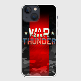Чехол для iPhone 13 mini с принтом WAR THUNDER   ВАР ТАНДЕР в Кировске,  |  | game | war thunder | warthunder | world of tanks | wot | вар тандер | война | вот | игры | корабли | мир танков. | онлайн игра | самолеты | танки