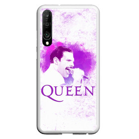 Чехол для Honor P30 с принтом Freddie Mercury | Queen (Z) в Кировске, Силикон | Область печати: задняя сторона чехла, без боковых панелей | freddie mercury | music | queen | брайан мэй | глэм рок | джон дикон | квин | королева | музыка | поп рок | роджер тейлор | фредди меркьюри | хард рок