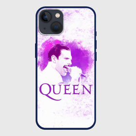 Чехол для iPhone 13 с принтом Freddie Mercury | Queen (Z) в Кировске,  |  | freddie mercury | music | queen | брайан мэй | глэм рок | джон дикон | квин | королева | музыка | поп рок | роджер тейлор | фредди меркьюри | хард рок