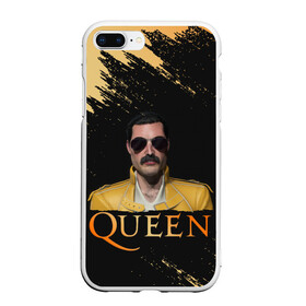 Чехол для iPhone 7Plus/8 Plus матовый с принтом Фредди Меркьюри | Freddie Mercury (Z) в Кировске, Силикон | Область печати: задняя сторона чехла, без боковых панелей | freddie mercury | music | queen | брайан мэй | глэм рок | джон дикон | квин | королева | музыка | поп рок | роджер тейлор | фредди меркьюри | хард рок