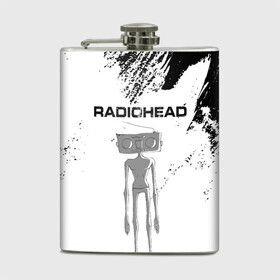 Фляга с принтом Radiohead | Радиохед (Z) в Кировске, металлический корпус | емкость 0,22 л, размер 125 х 94 мм. Виниловая наклейка запечатывается полностью | radiohead | thomas edward yorke | альтернативный рок | арт рок | джонни гринвуд | инди рок | колин гринвуд | том йорк | фил селуэй | эд о’брайен | экспериментальный рок | электронная музыка