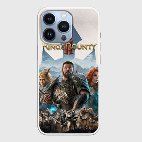 Чехол для iPhone 13 Pro с принтом Kings Bounty 2 трио в Кировске,  |  | Тематика изображения на принте: games | kings bounty 2 | knight | magic | pc | playstation | rpg | sword | xbox | игры | иксбокс | королевская награда | магия | меч | пк | плейстешен | рпг | рыцарь