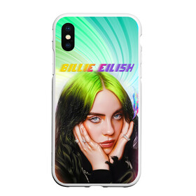 Чехол для iPhone XS Max матовый с принтом BILLIE EILISH / БИЛЛИ АЙЛИШ (Z) в Кировске, Силикон | Область печати: задняя сторона чехла, без боковых панелей | be | billie | billie eilish | blohsh | ghoul | айлиш | билли | билли айлиш | биляш