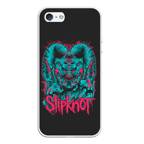 Чехол для iPhone 5/5S матовый с принтом Slipknot Monster в Кировске, Силикон | Область печати: задняя сторона чехла, без боковых панелей | alternative | metall | music | rock | slipknot | slipnot | альтернатива | металл | музыка | рок | слипкнот | слипнот